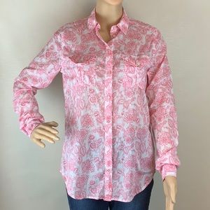 Victoria Secret Button Front Top